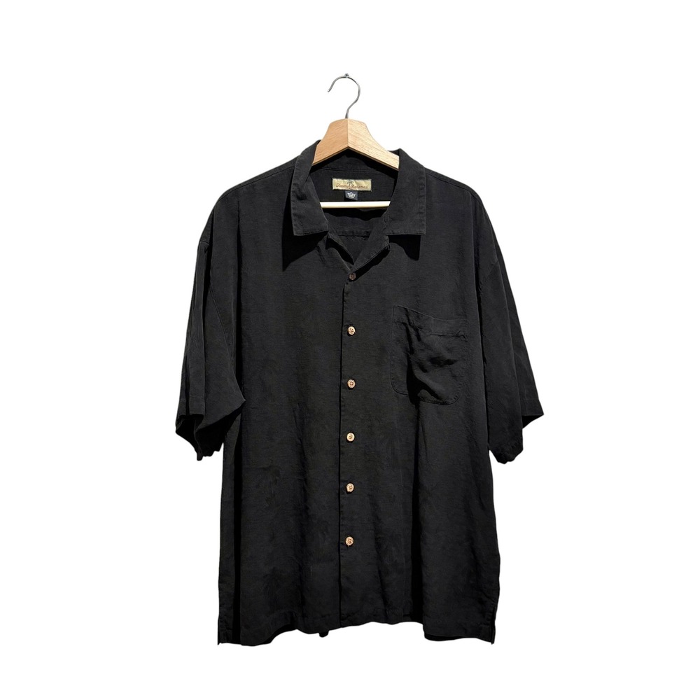 Tommy Bahama 100% Silk Button Down Shirt XL